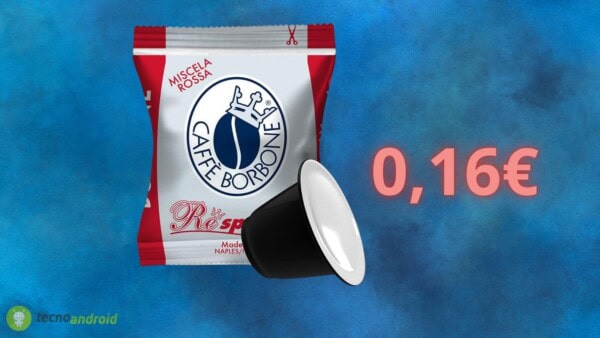Caffè Borbone: le cialde NESPRESSO costano solo 0,16€ su Amazon