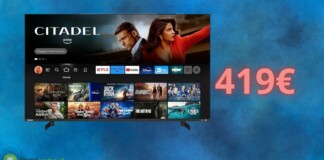 Smart TV Toshiba QLED da 50 pollici: il prezzo CROLLA su Amazon