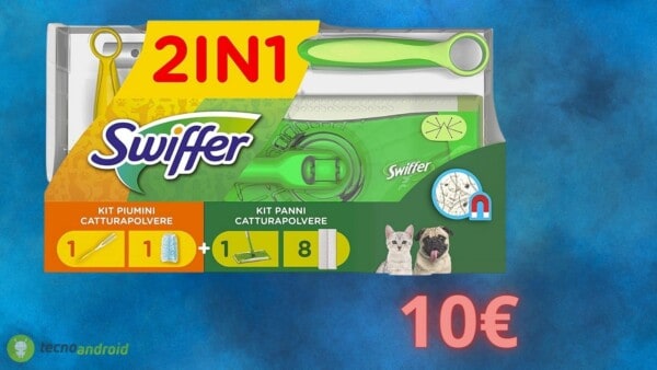 SWIFFER a prezzo FOLLE su Amazon: pulizie a basso costo per tutti