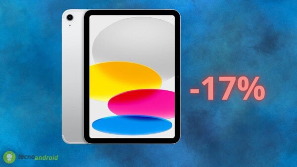 Apple iPad 10 a prezzo SHOCK su Amazon: il regalo di Natale PERFETTO