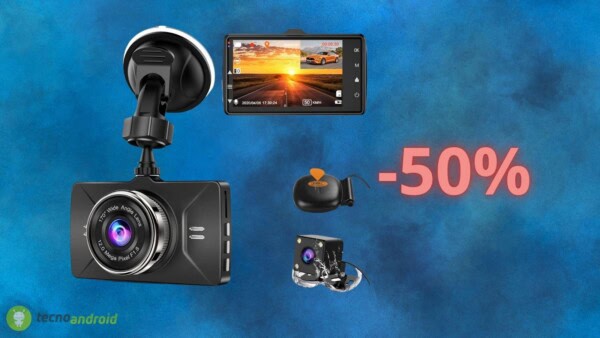 Dash Cam con sconto del 50%: costa meno di 35 euro su AMAZON