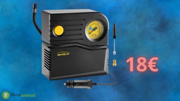 Compressore per Auto, bici e palloni a 18€: un'offerta FOLLE su Amazon
