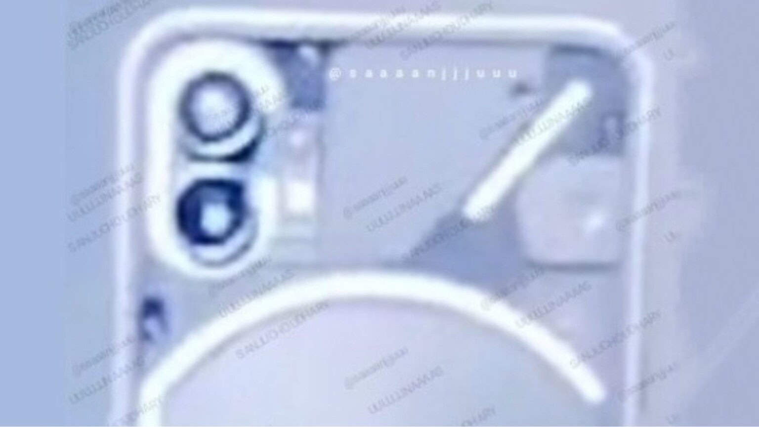 Nothing Phone misterioso smartphone
