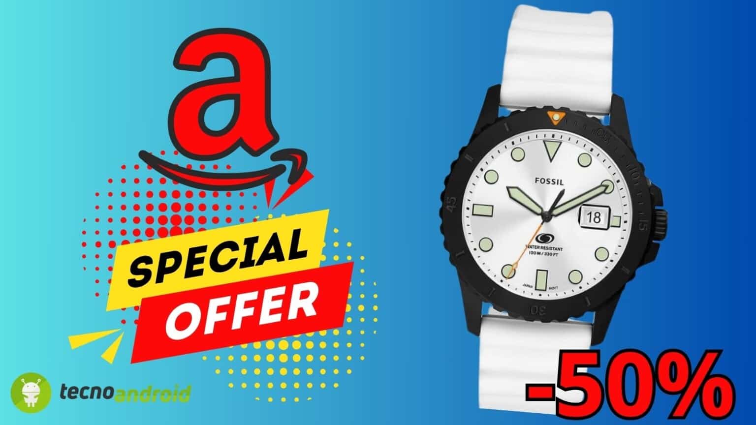 orologio fossil offerta-sconto-promozione amazon