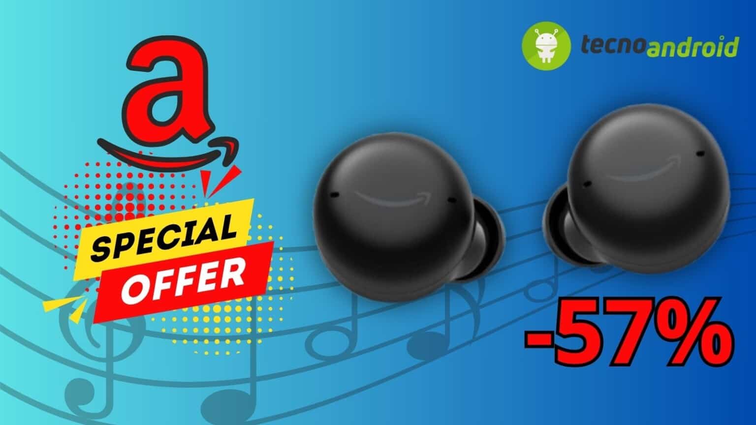 auricolari offerta-sconto-promozione amazon
