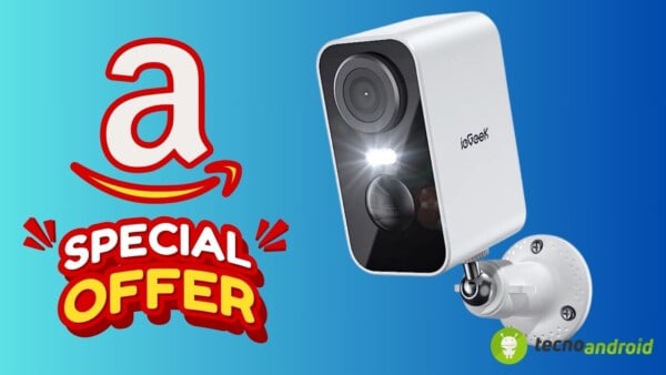 telecamera di sicurezza iegeek su amazon in offerta