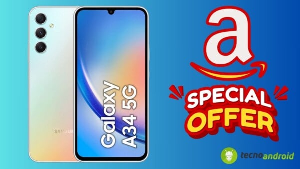 samsung galaxy a34 5g in offerta su amazon