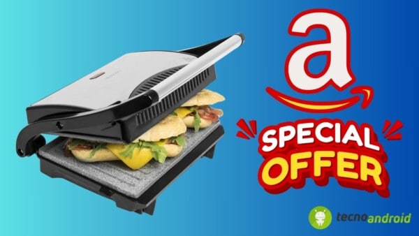 Amazon offerta grill elettrico
