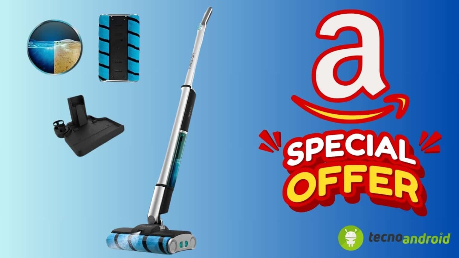 mocio elettrico cocotec in promozione su amazon