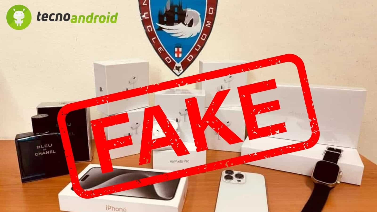 Sequestro a Milano: bloccati iPhone e altri prodotti taroccati