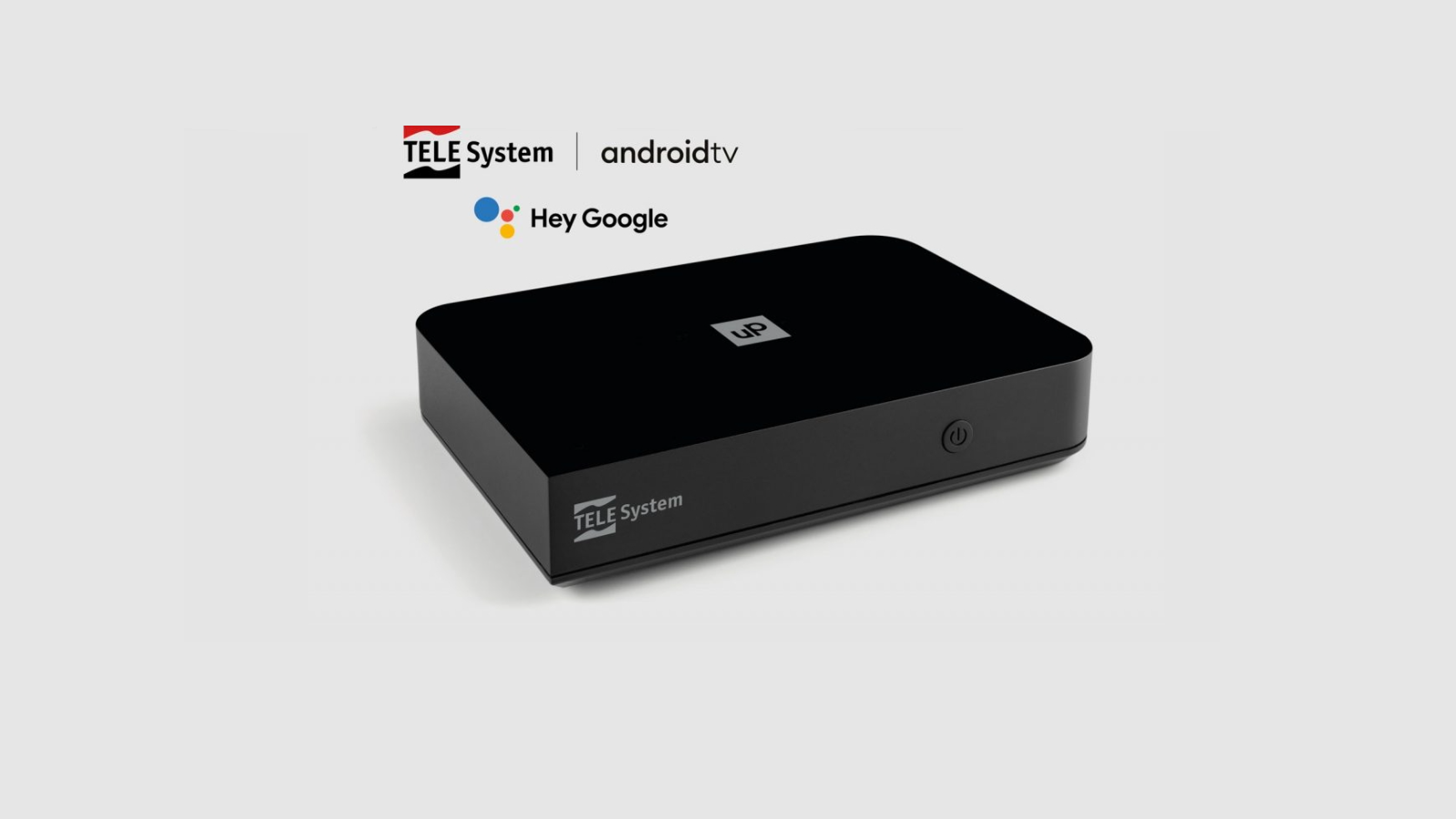 Tele System, UP T2 4K, decoder, digitale terrestre, Android, Android TV, Google