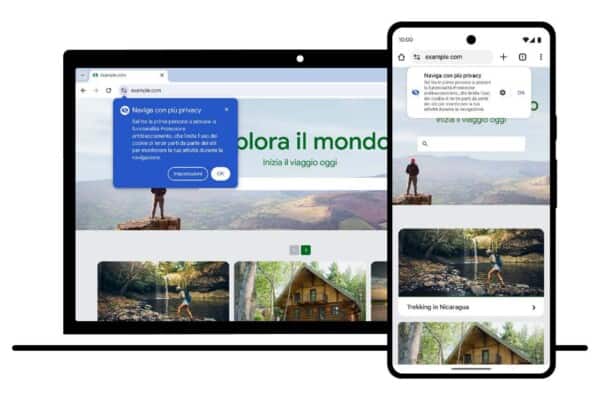 Chrome Investe nella privacy: introduzione di protezione antitracciamento