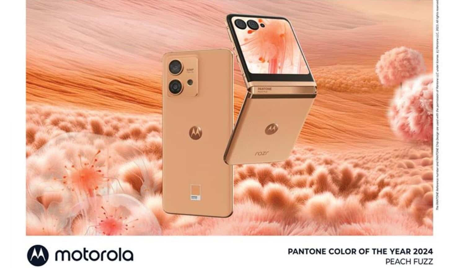 Motorola Razr 40 Ultra e Edge 40 Neo ora nel Pantone Colour of the Year 2024