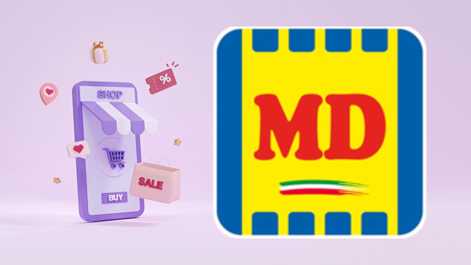 MD Discount è IMPAZZITA: solo oggi regala GRATIS la tecnologia e prodotti all'80%