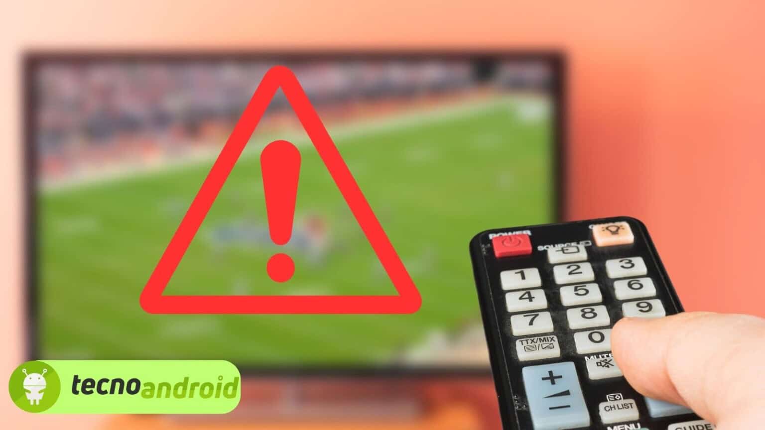 Serie A: i rischi legati all’uso del pezzotto