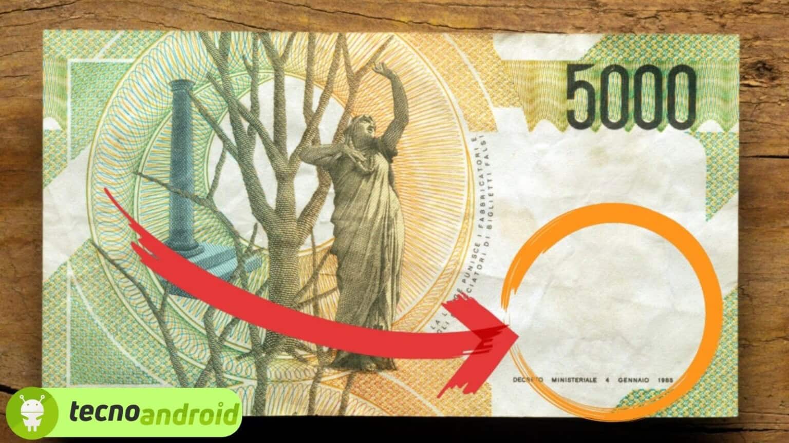 Se hai in casa una vecchia 5000 lire potresti custodire un tesoro