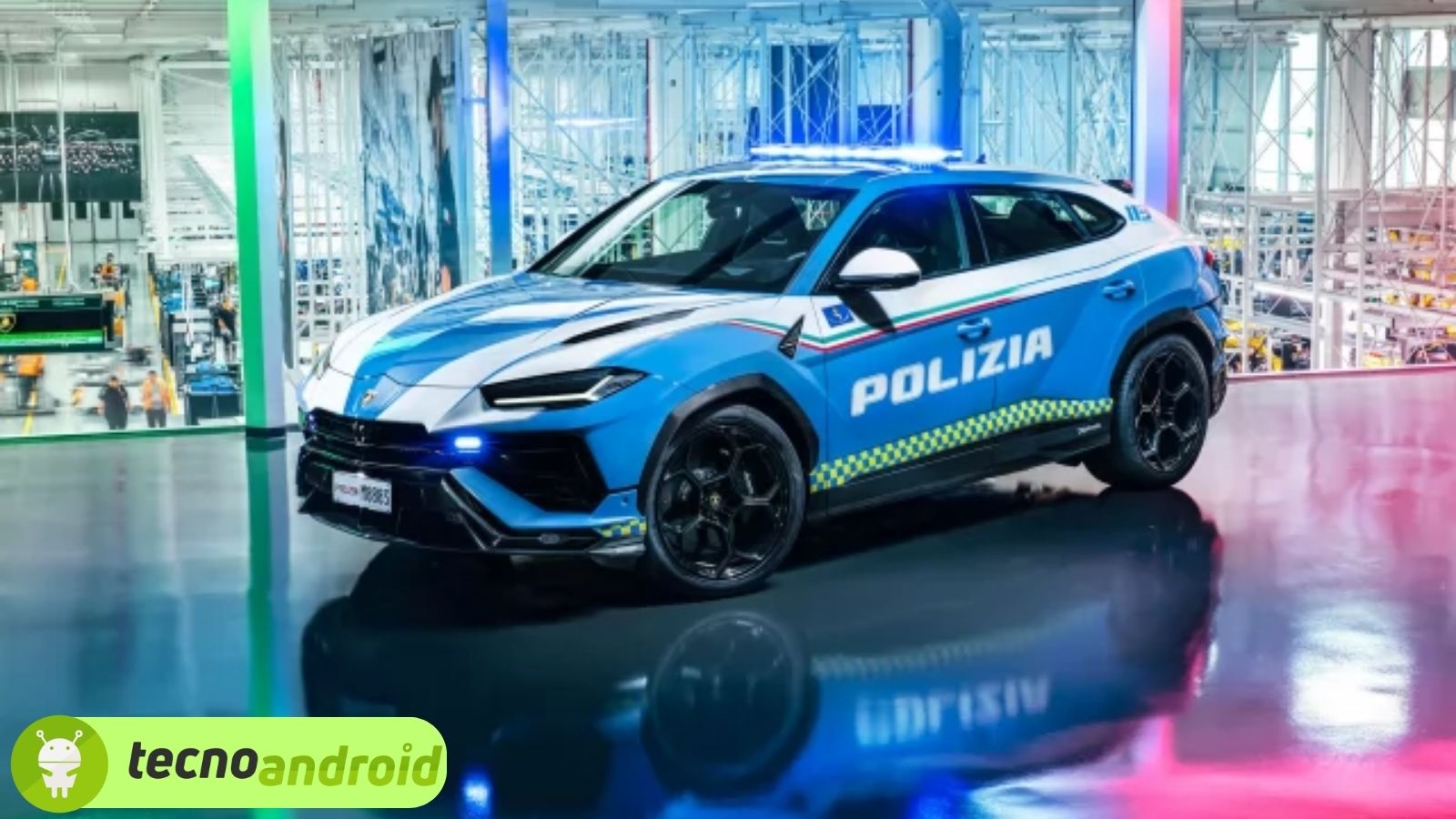 In arrivo la nuova Lamborghini Urus per la Polizia 