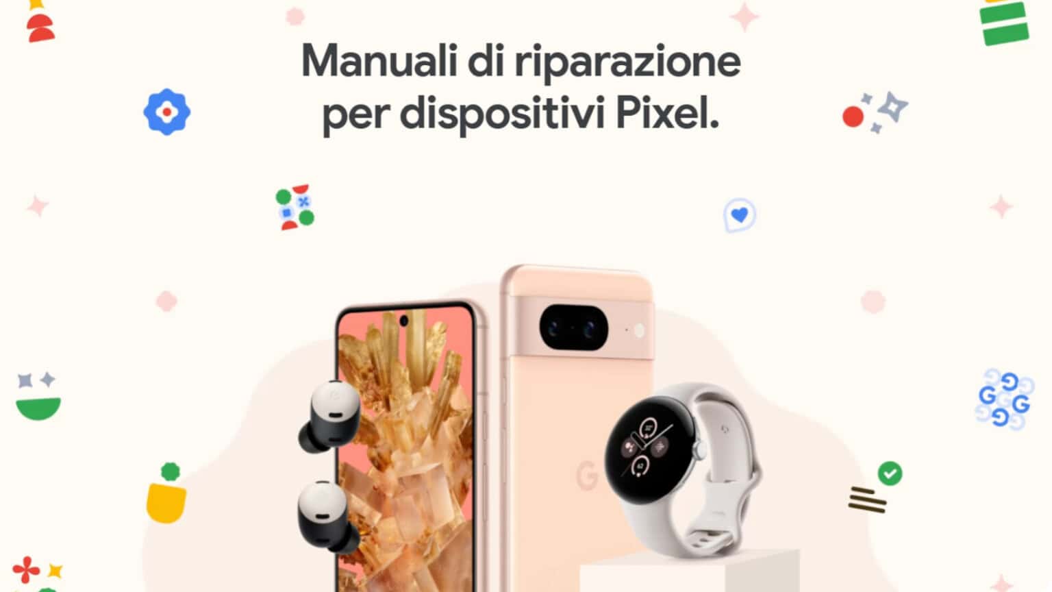 Riparazione dispositivi Google Pixel