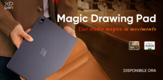 XPPen lancia Magic Drawing Pad: la prima tavoletta grafica portatile professionale