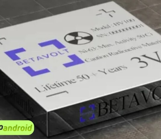 Arriva Betavolt la batteria atomica che dura 50 anni