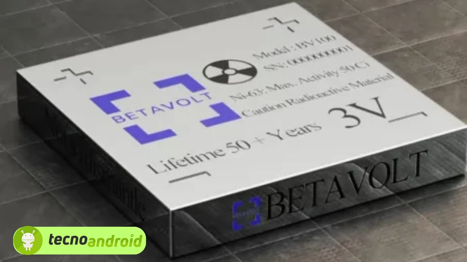Arriva Betavolt la batteria atomica che dura 50 anni