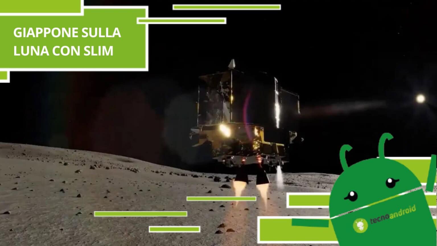 Missione Slim, il Giappone sbarca finalmente sulla Luna