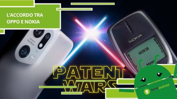 Oppo VS Nokia, i due colossi hanno finalmente sotterrato l'ascia di guerra