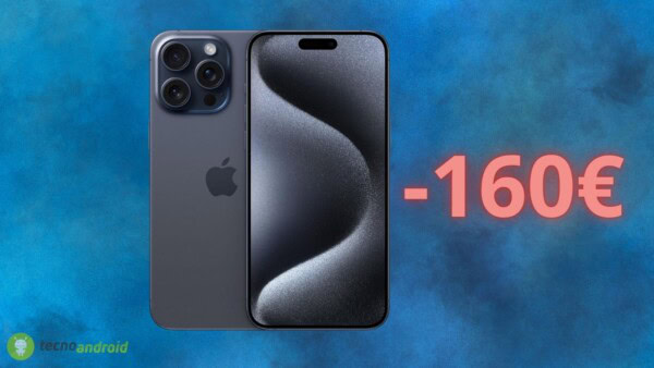Apple iPhone 15 Pro Max, che OFFERTA su AMAZON (-160€)
