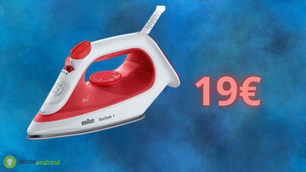 Ferro da stiro BRAUN a meno di 20€: occasione IMPERDIBILE su Amazon