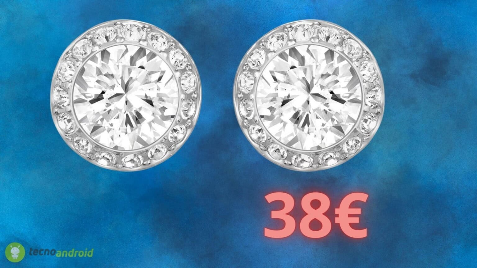 Swarovski: orecchini sconti del 36% su AMAZON