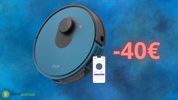 Robot aspirapolvere OKP: sconto PAZZO su Amazon con coupon