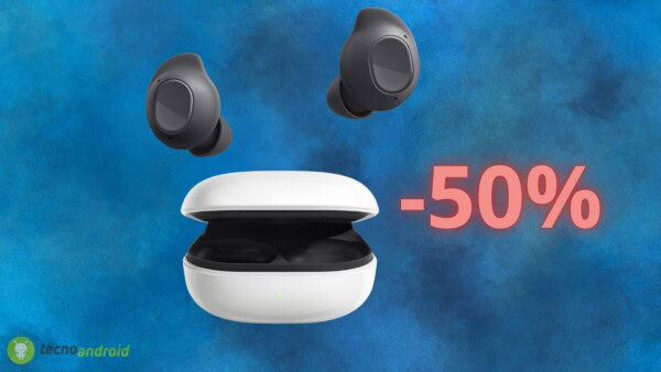 Samsung Galaxy Buds FE: prezzaccio su Amazon (-50%)