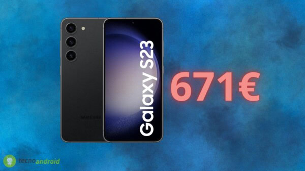 Samsung Galaxy S23 5G: prezzo SHOCK su AMAZON solo oggi