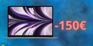 Apple MacBook Air: OFFERTA PAZZESCA su Amazon (-150€)
