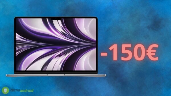 Apple MacBook Air: OFFERTA PAZZESCA su Amazon (-150€)