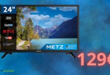 Smart TV a 129€ solo su AMAZON: un'offerta IRRINUNCIABILE