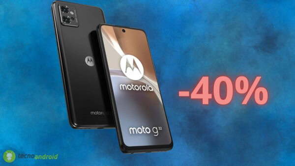 Motorola Moto G32: AMAZON lo sconta del 40%