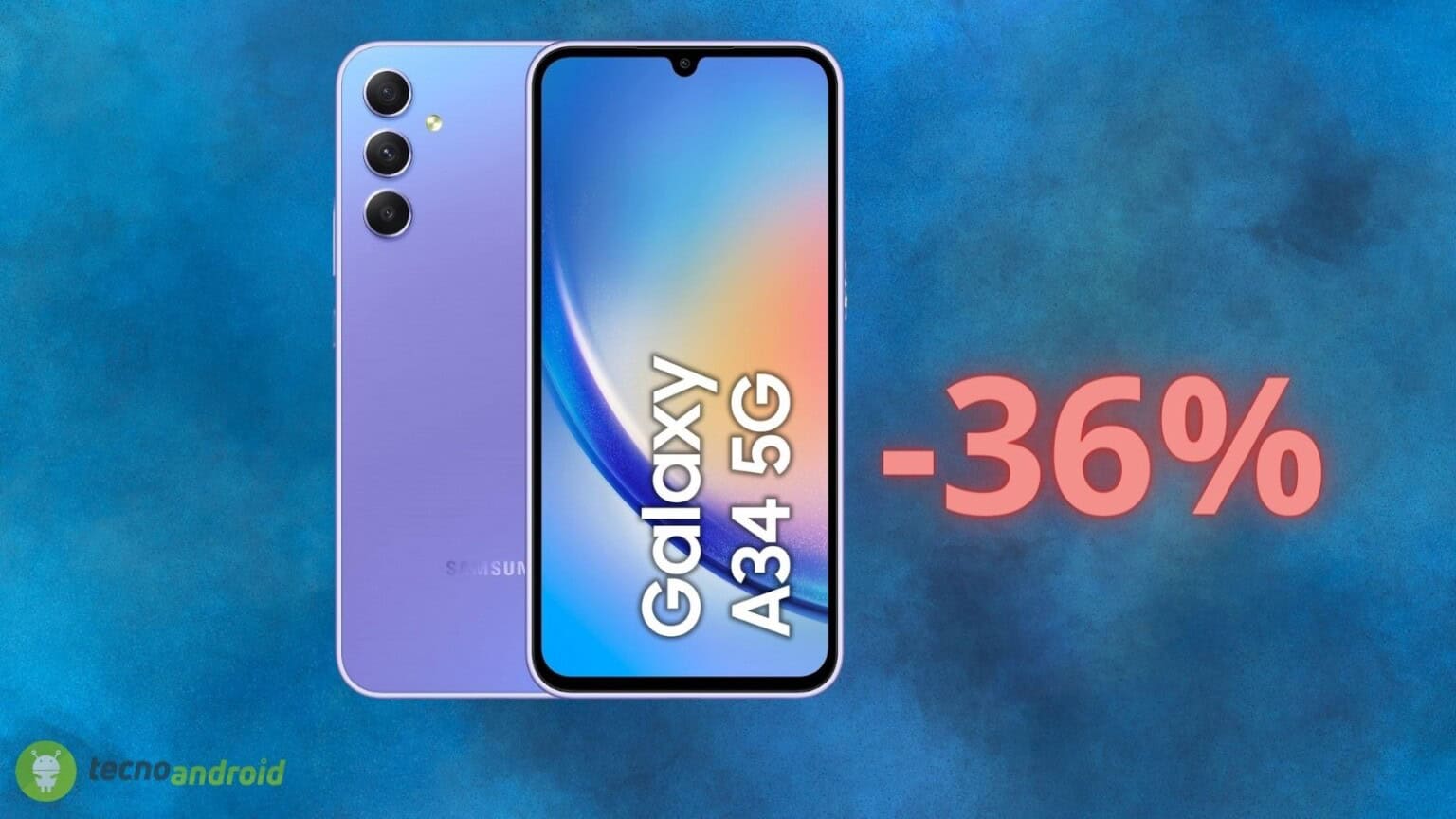 Smartphone SAMSUNG al 36% di SCONTO su Amazon: da acquistare SUBITO