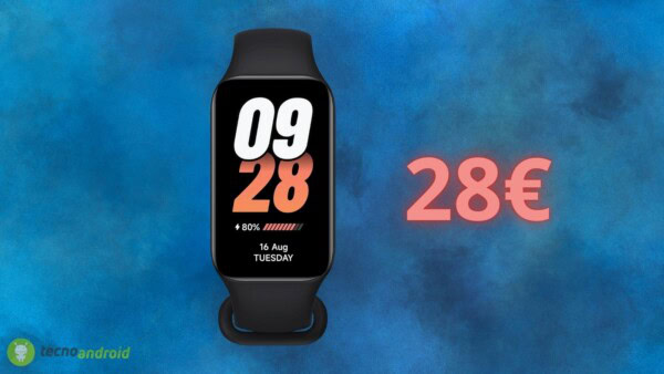 Xiaomi Smart Band 8: meno di 30€ su Amazon