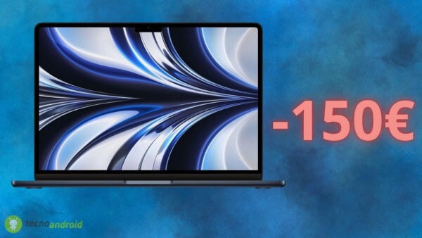 Apple MacBook Air: sconto PAZZESCO di 150€ su AMAZON