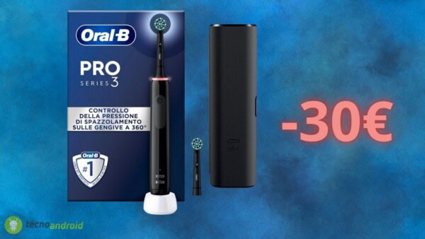Spazzolino elettrico Oral-B: 30€ in meno, un ERRORE di PREZZO su Amazon