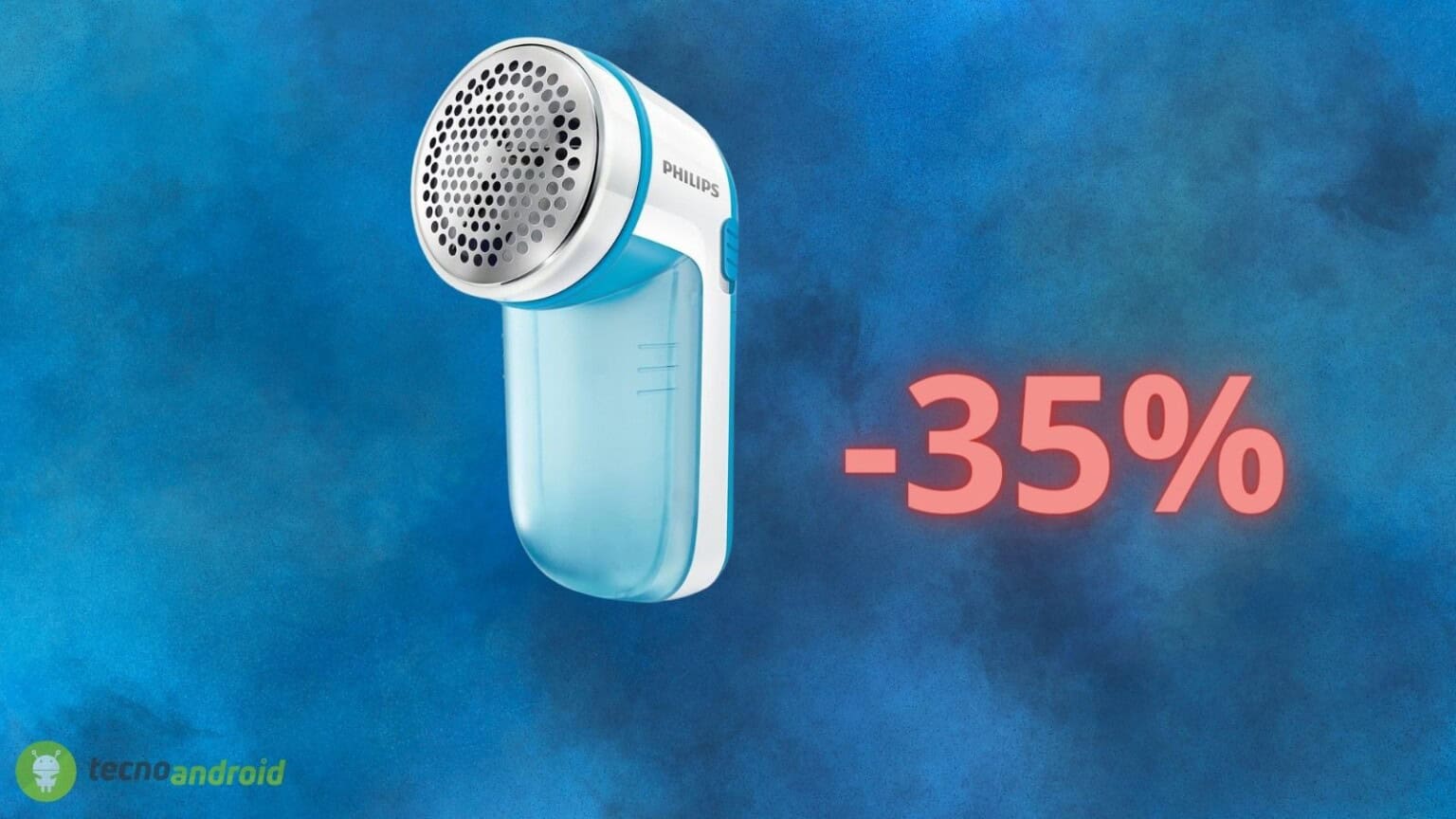 Levapelucchi elettrico di Philips: sconto del 35% su Amazon