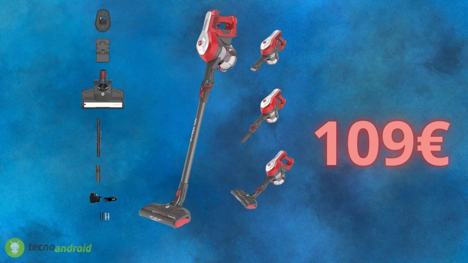 Aspirapolvere senza fili a 109 euro: Hoover impazzisce su Amazon