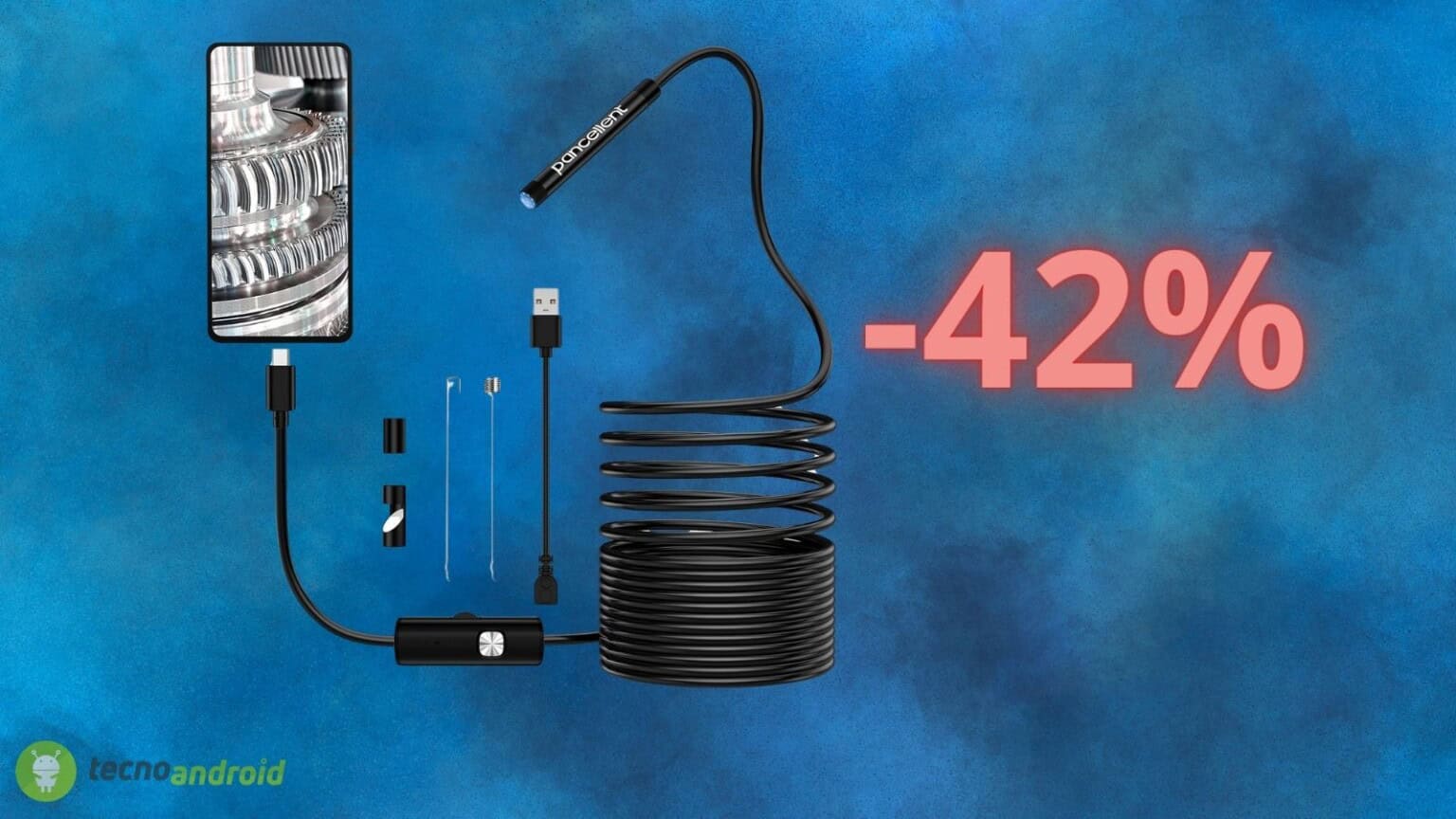 Endoscopio a 11€ su AMAZON: un prezzo FOLLE (-42%)