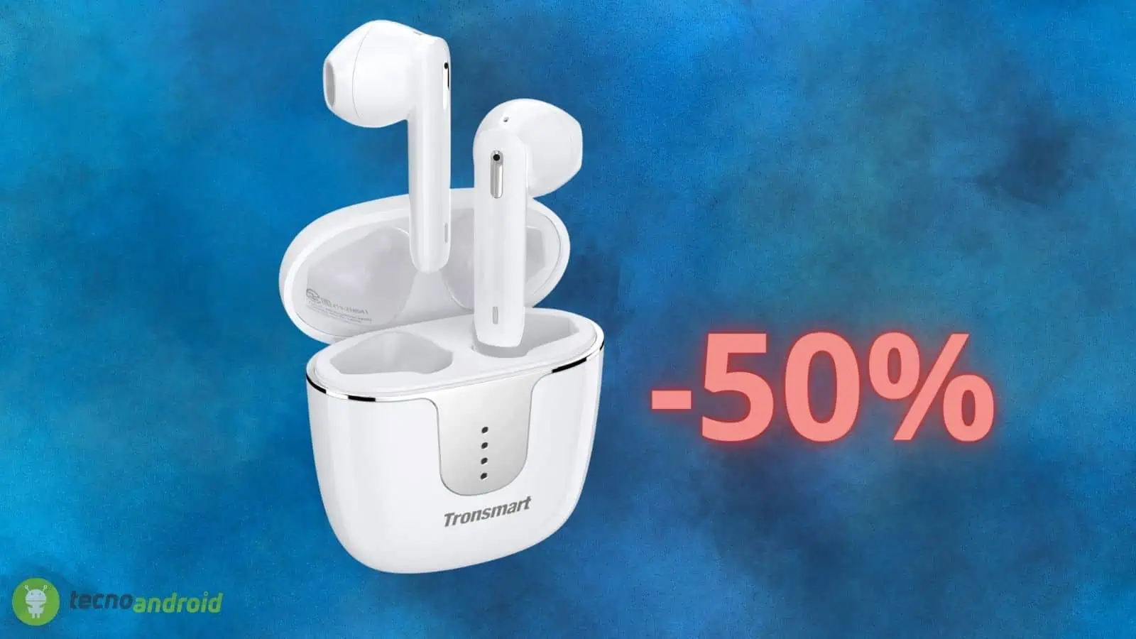 Auricolari true wireless scontati del 50% con COUPON su Amazon: che prezzo!