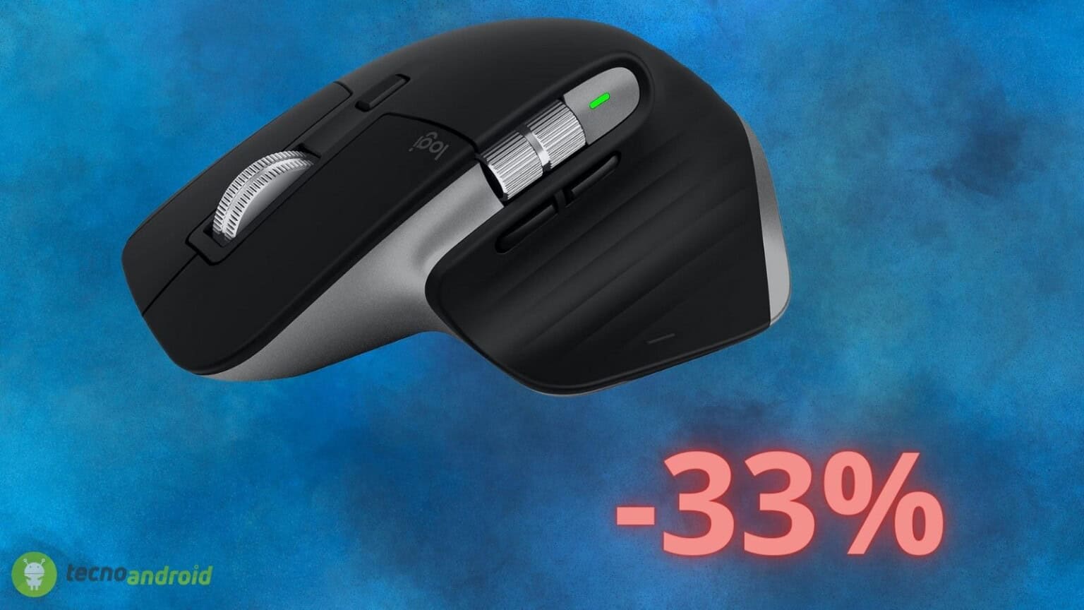 Logitech MX Master 3S con il 33% di sconto su Amazon