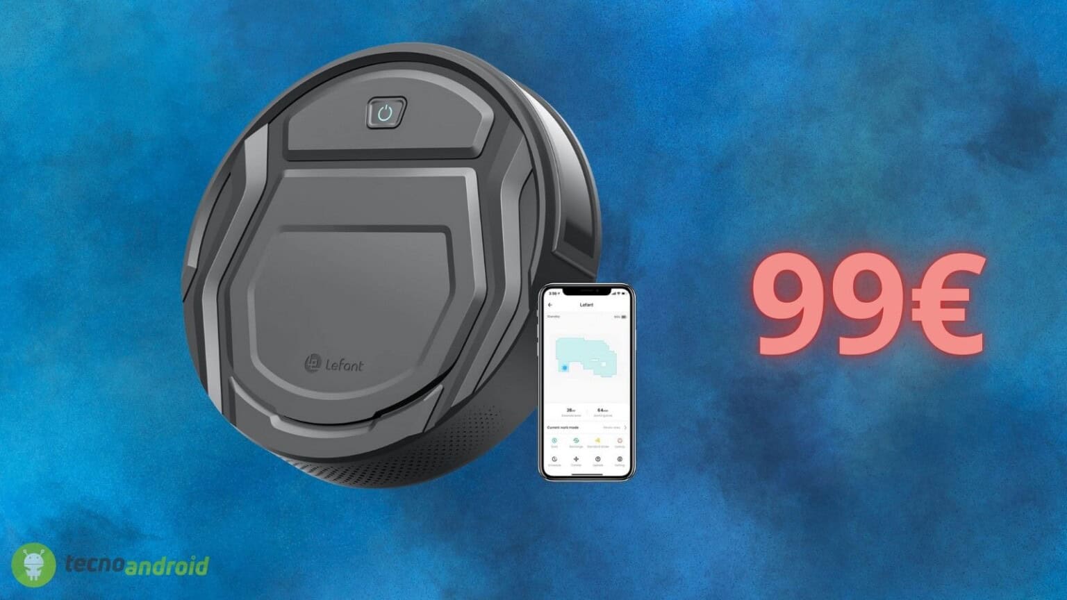 Robot aspirapolvere a PREZZO FOLLE su Amazon (-59%)