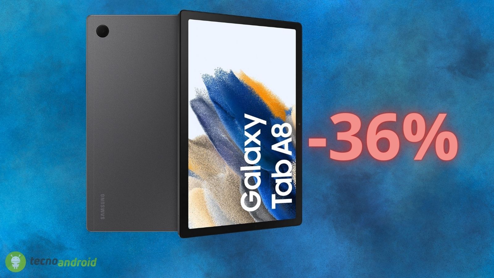 Samsung Galaxy Tab A8: PAZZO 36€% di SCONTO su Amazon