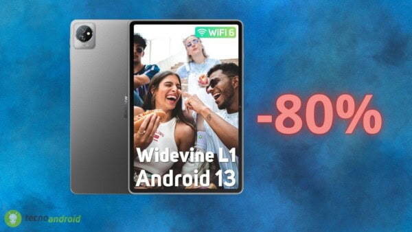 Tablet ANDROID con l'80% di sconto: applicate il COUPON su AMAZON (-320€)
