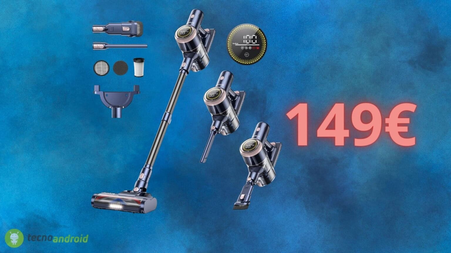 Aspirapolvere senza fili a 149€: OCCASIONE imperdibile su AMAZON